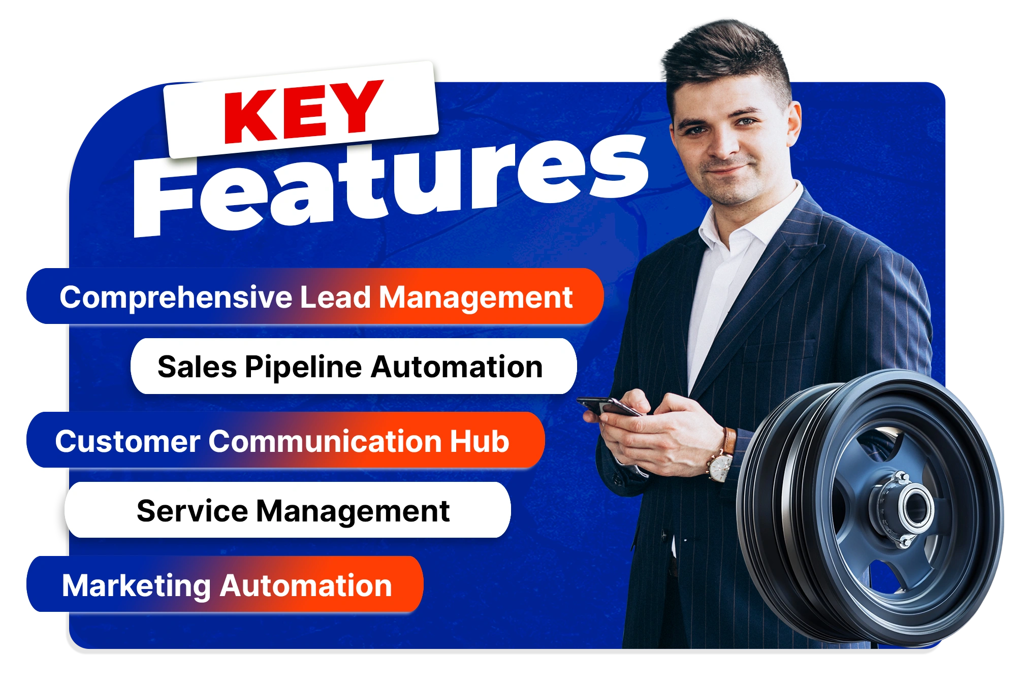 Key Features of Our Automotive CRM Solution